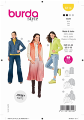 Sömnadsmönster Jacka / Väst