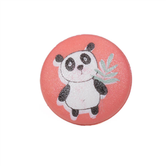 Barnknapp panda 12mm