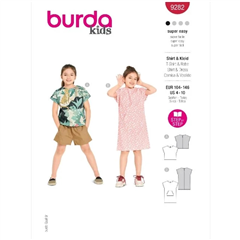 Sömnadsmönster T-shirt & klänning, barn