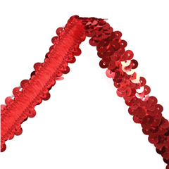 Paljettband Elastiskt 20mm