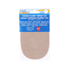 Armbågslapp mockaimitation 2-pack